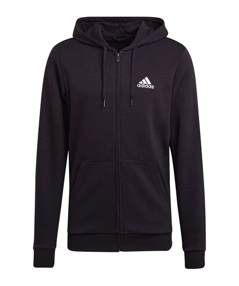 adidas kapuzenjacke schwarz|adidas Essentials Kapuzenjacke .